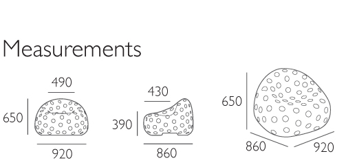 Airball chair — Dimensions