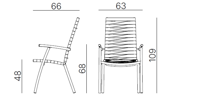 Volee Tall — Dimensions
